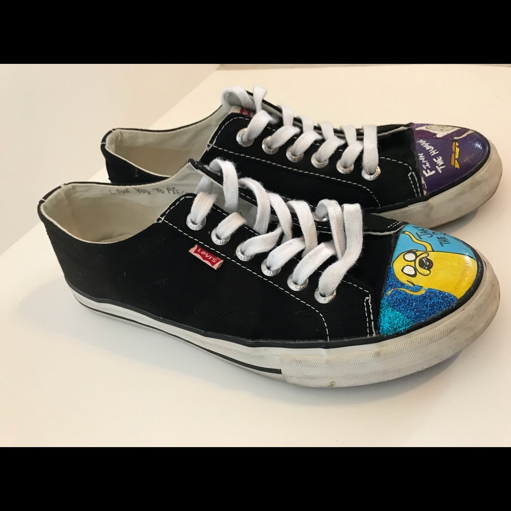 Custom made levi shoes. - Picture 4 of 7